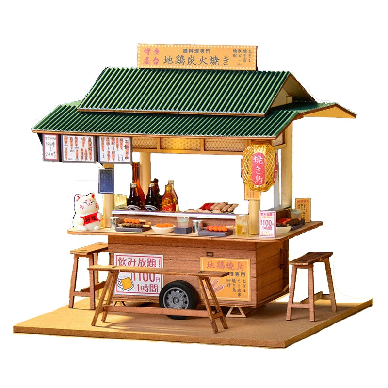 Maison Miniature Kit Sushi Japonais Bois