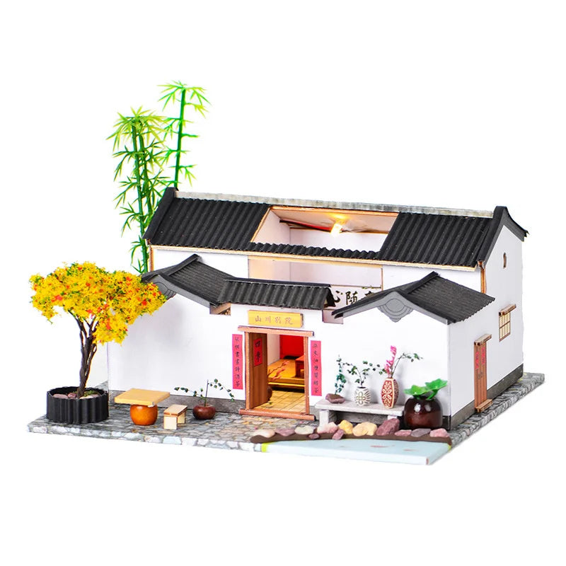 Maison Miniature Japonaise Kit Bois