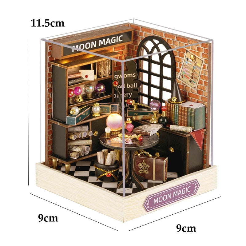 Maison Miniature Kit Puzzle 3D Meublée
