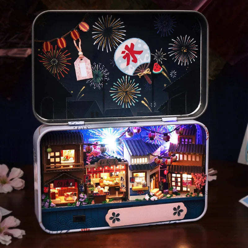 Maison Miniature Kit DIY Théâtre Japonais