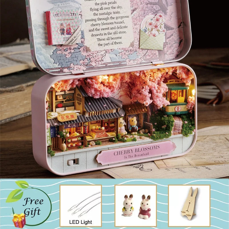 Maison Miniature Théâtre Boîte Japonais