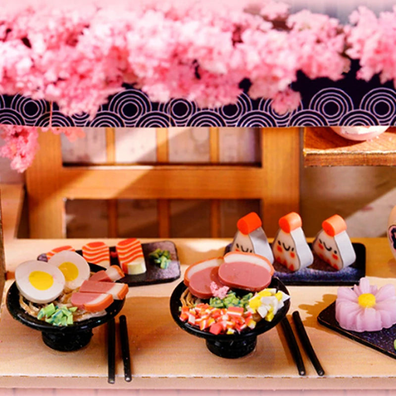 Maison Miniature DIY Kit Meublée Bois