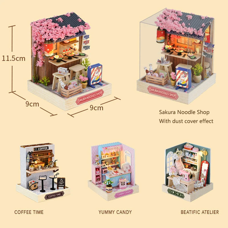 maison miniature café