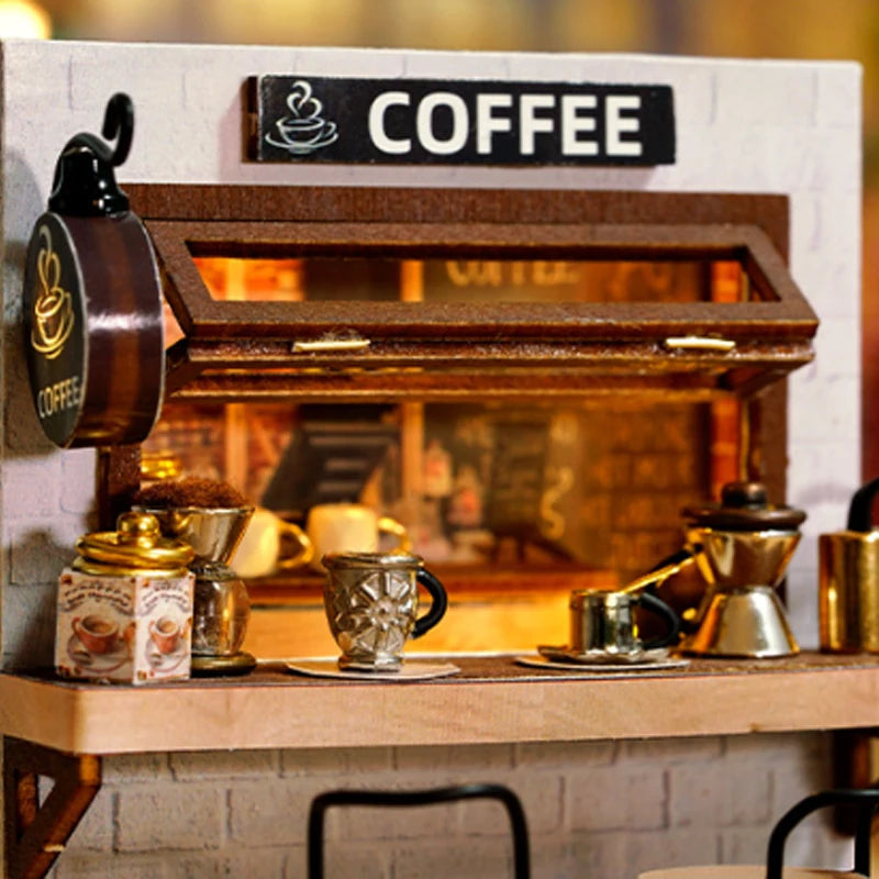 maison miniature café