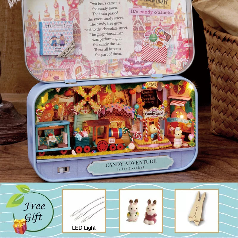 Maison Miniature Kit DIY Théâtre Japonais