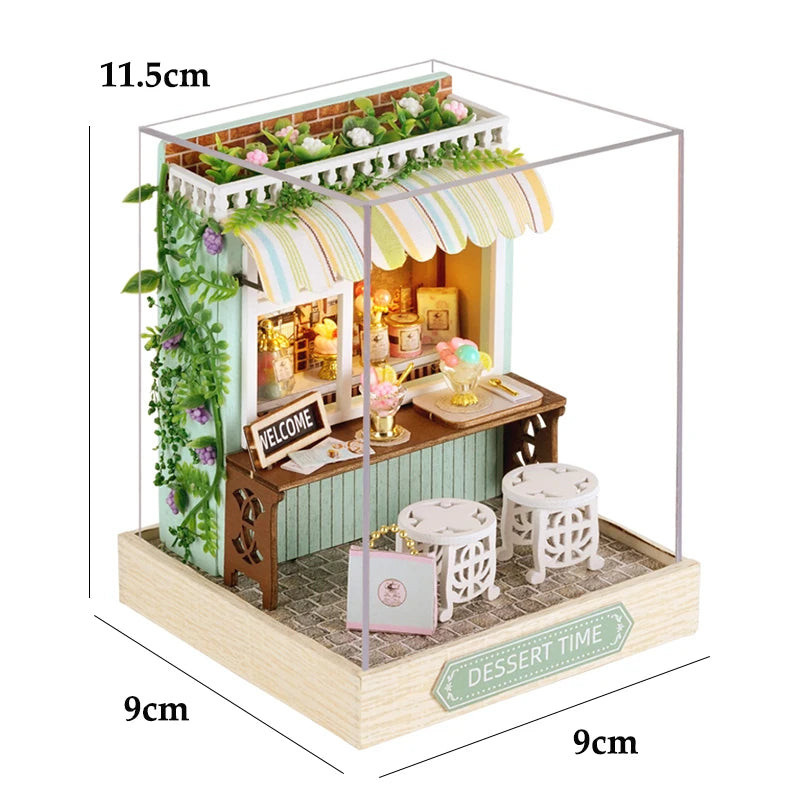 Maison Miniature Kit Puzzle 3D Meublée