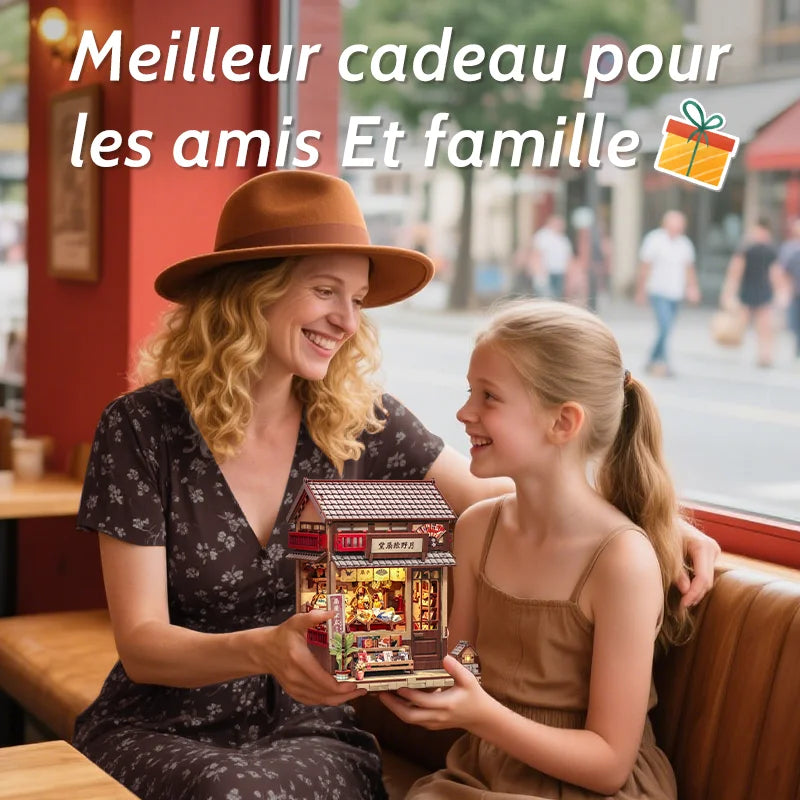 Maison Miniature DIY Book Nook Japonais